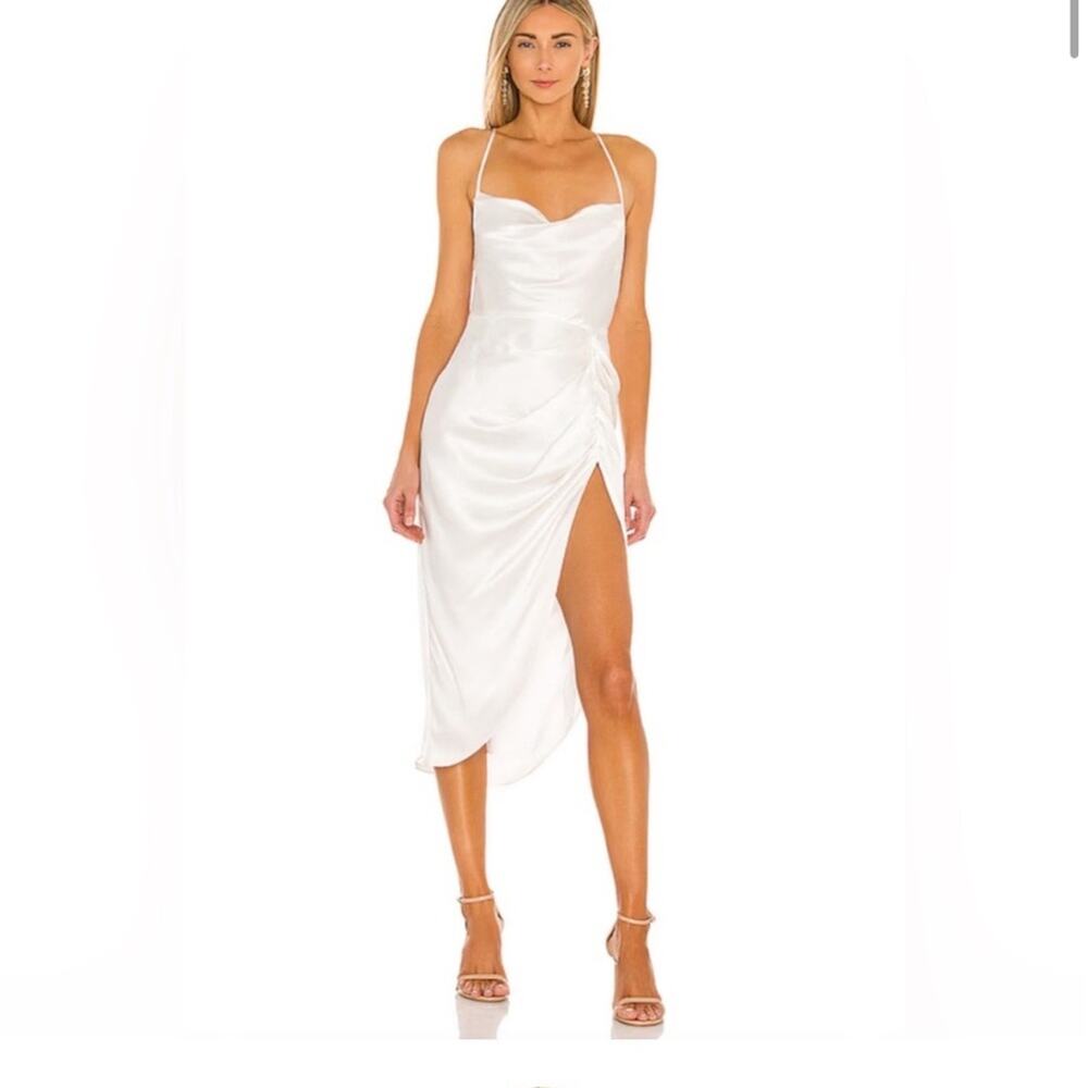Amanda Uprichard Jasalina Dress Champagne